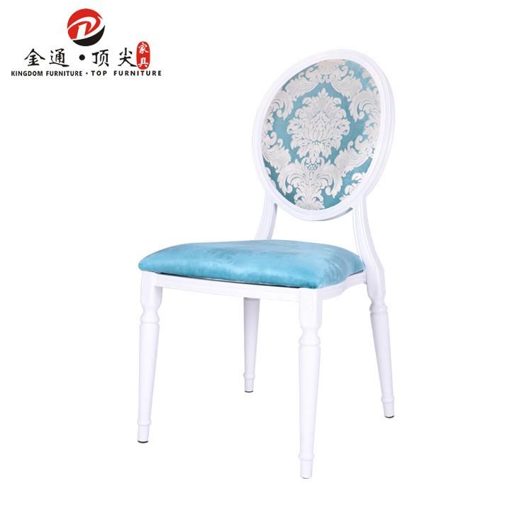 Top Furniture Wedding Furniture Wood-Look Aluminum Wedding Banquet Chairs