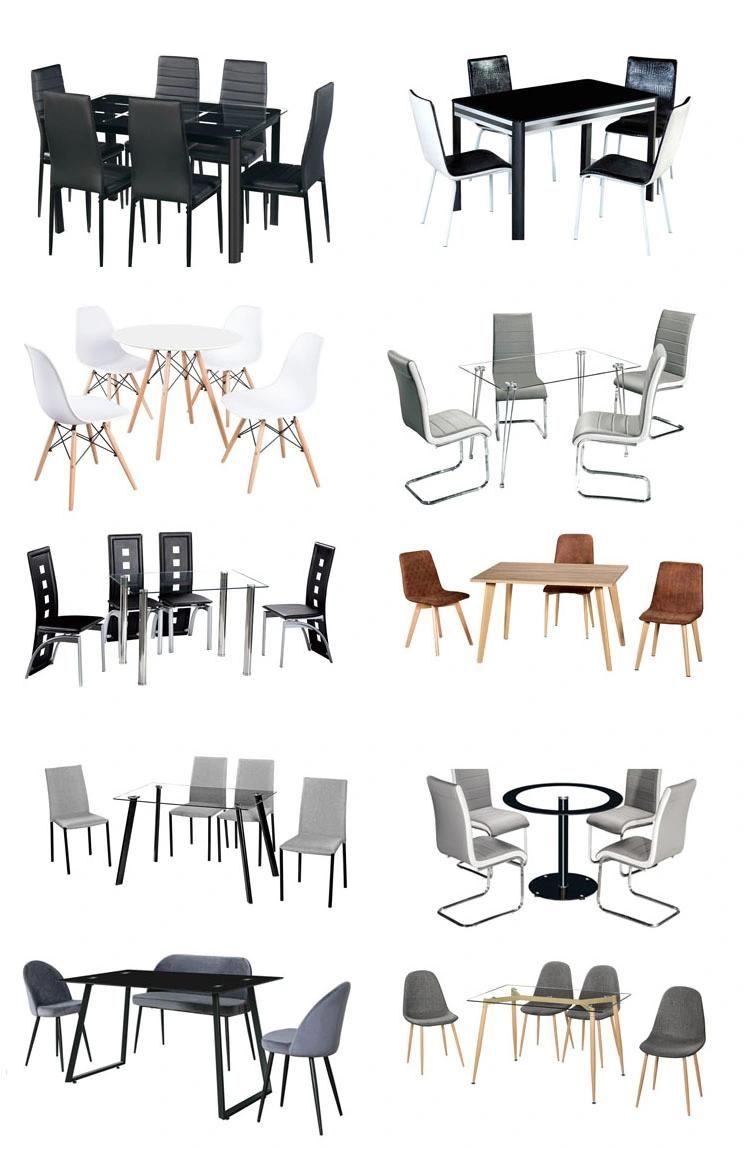 Customized Nordic Wooden Home Hotel Restaurant Furniture Dining Chair Table