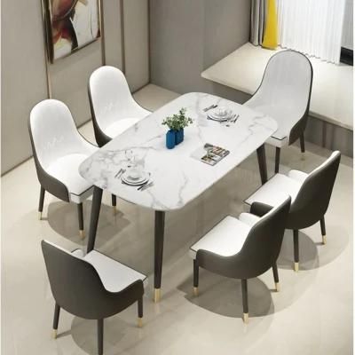 Dining Room Furniture Dinner Table Set Marble Dining Table