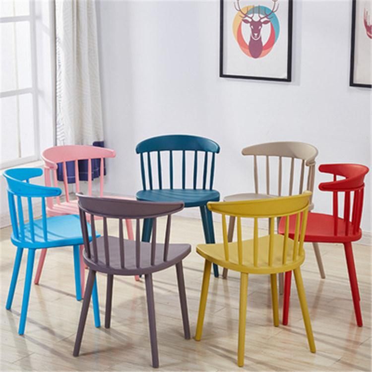 Wholesale Modern Special Home Furniture Stackable PP Dining Coffee Chairs Cheap Price Restaurant Plastic Chair