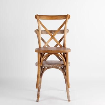 Kvj-7001-1 Cheap Stacking Crossback Chair