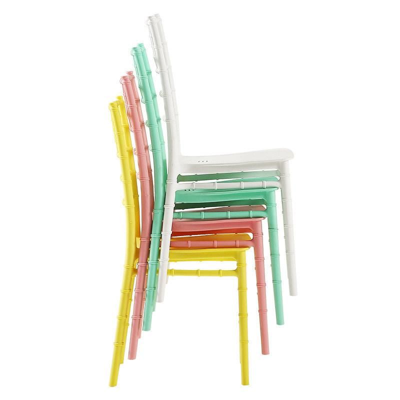 New Design Customized Stackable High Back Restaurant Outdoor Chiavari Chair