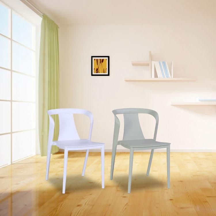 Wholesale Dining Room Furniture Stackable Plastic Chairs Household Modern Classic Plastic Chairs