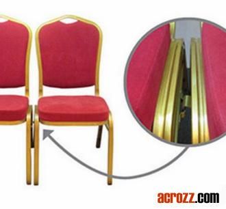 China Stackable Interlockable Linkable Connected Banquet Chair