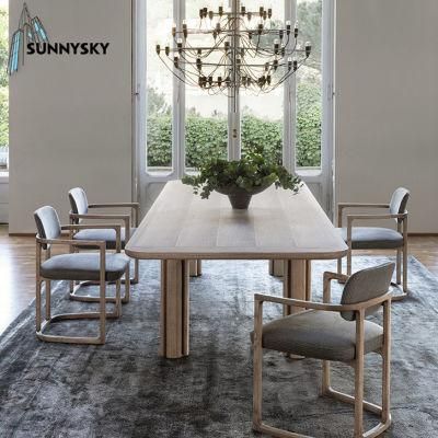 Furniture Restaurant Modern Contemporary Cheap Dining Table Crate and Barrel