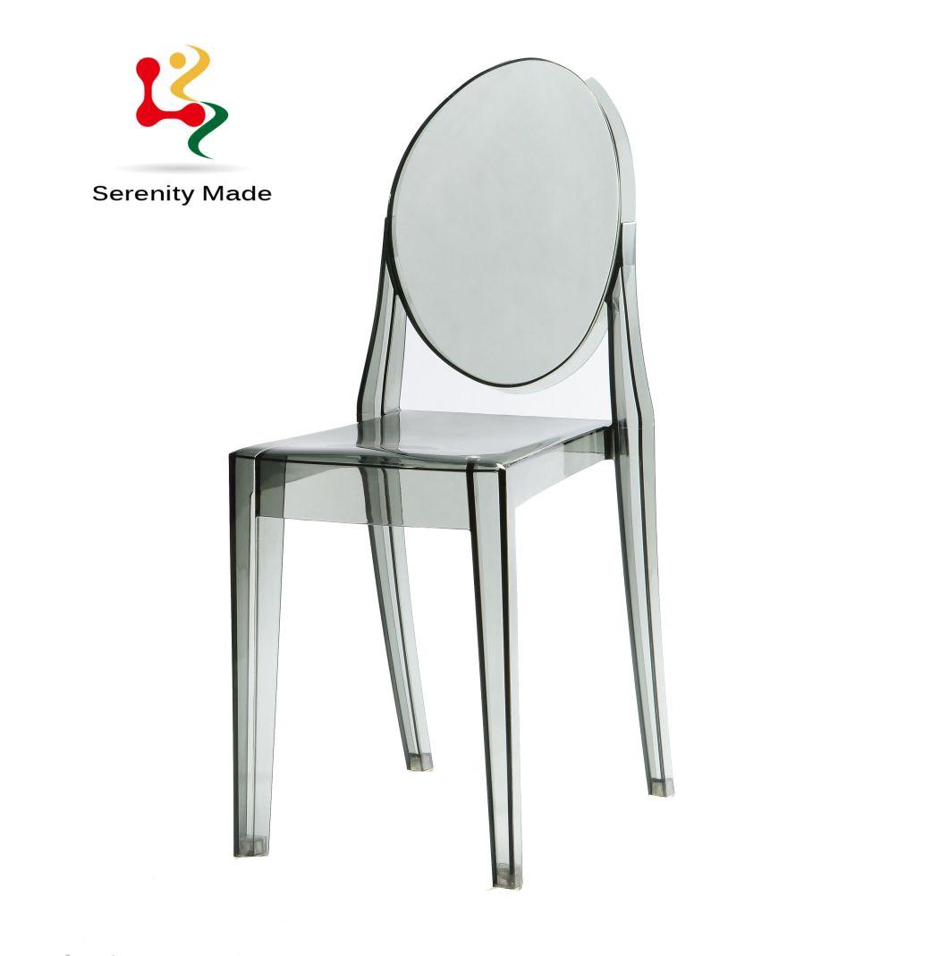 Modern Simple Design Commercial Wedding Furniture Plastic Dining Chair