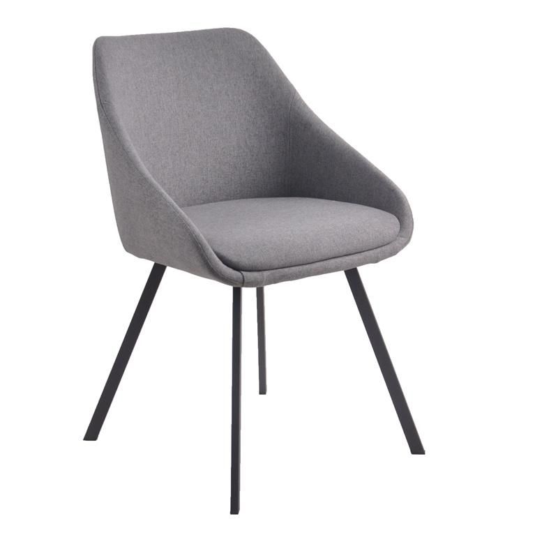 Nordic Style Leisure Luxury Restaurant Furniture Upholstered Seat Dining Chairs