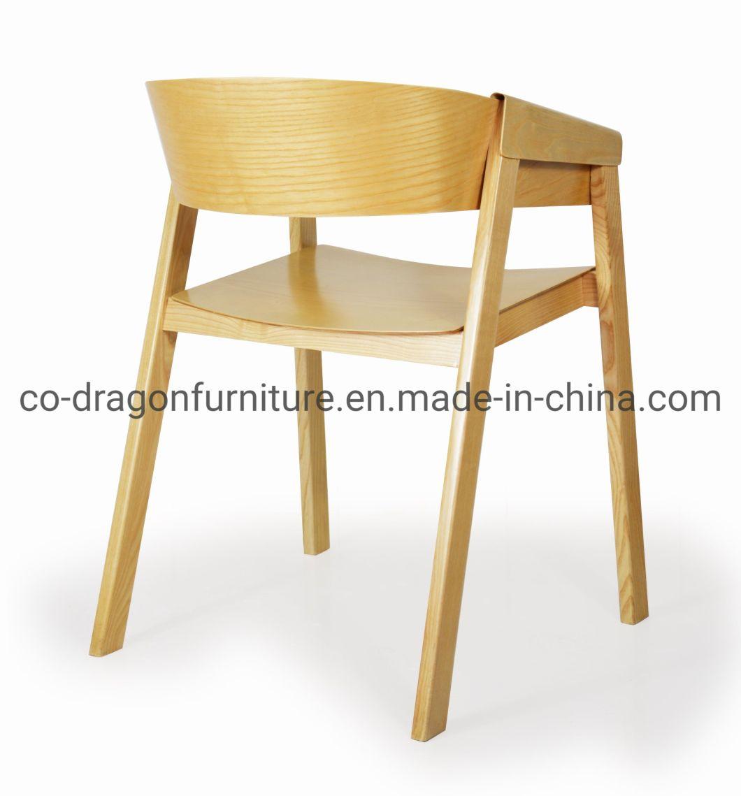 Modern Dining Furniture Solid Wood Chairs Dining Chair with Arm