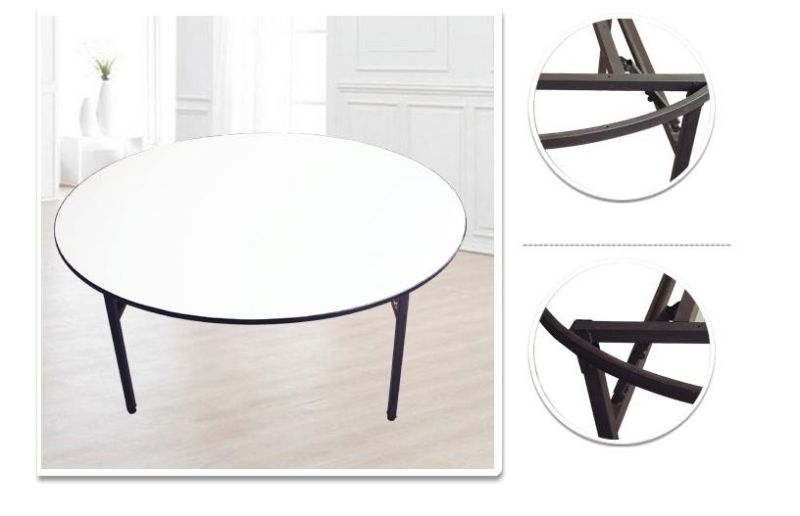 2020 Hot Sold Portable Metalgarden Restaurant Camping Home Dining Folding Table