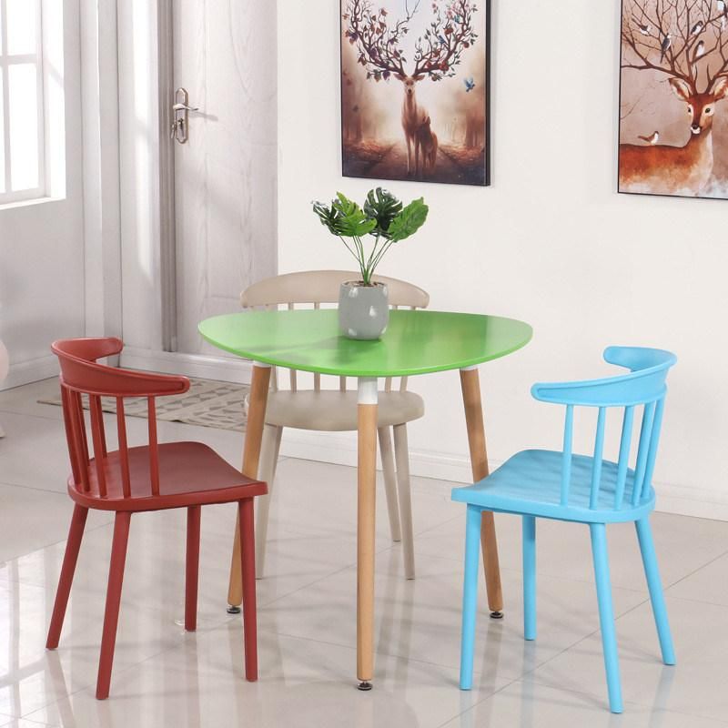 Modern Restaurant Cafe Home Armless Ergonomic Silla Dining Plastic Chair