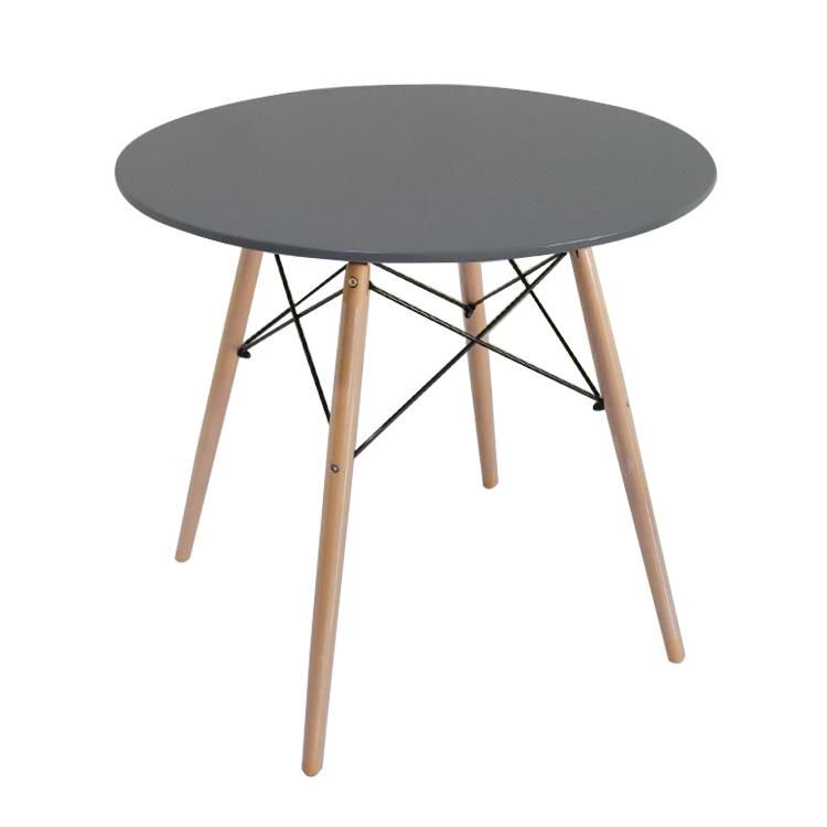 Home Kitchen Dining Room Furniture Modern Wooden Round Dining Table