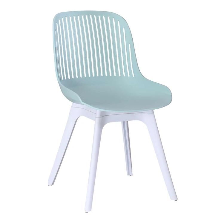 Modern Dinner Restaurant Cafe Hotel Furniture PP Plastic Dining Chairs