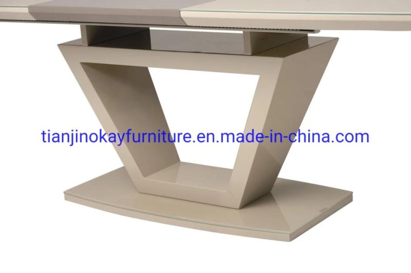 Modern Furniture Expendable Dining Room Table for Extension 8 Seats Dining Table Set