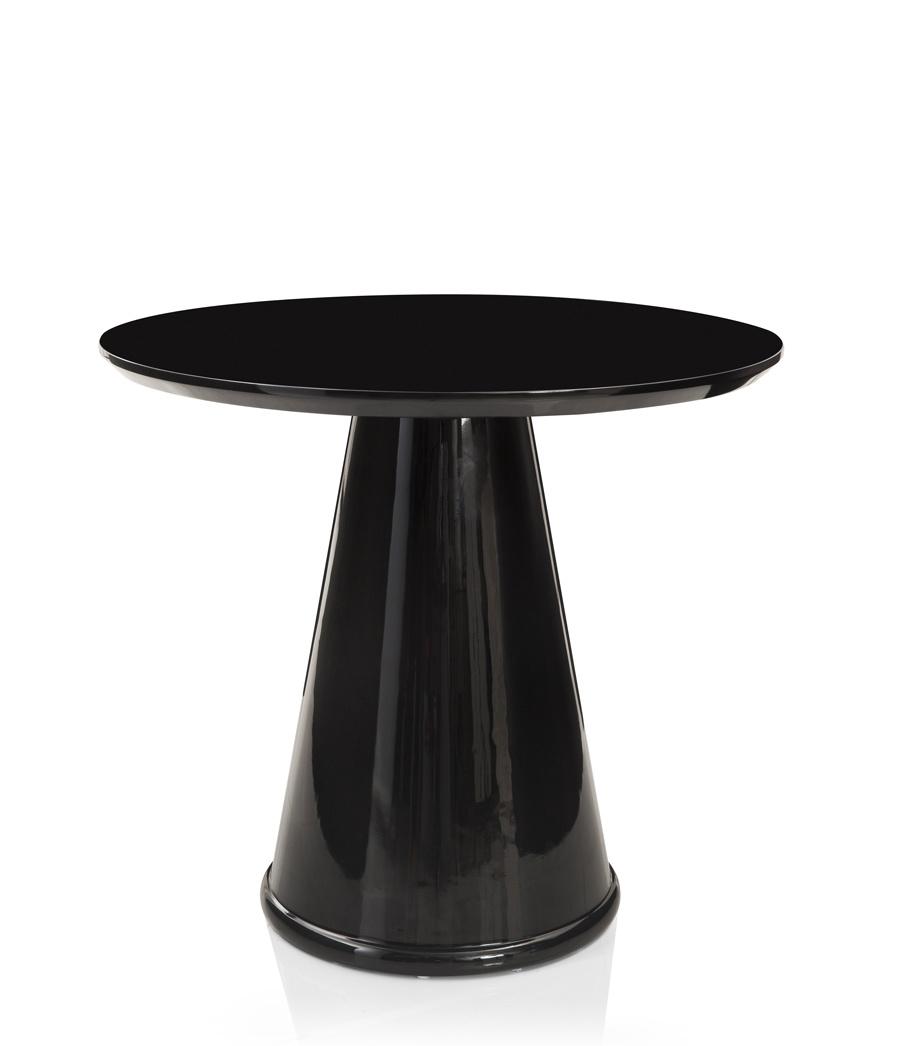 High-End Commercial Bar Furniture Round Wooden Frame Bar Table