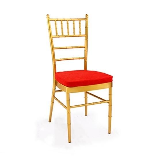 Unfold Stackable Metal Hotel Wedding Dining Hall Modern Tiffany Chair