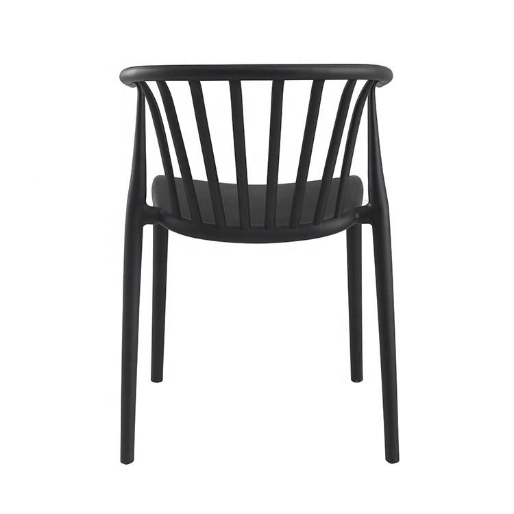 High Quality Home Furniture Modern Sedia Dining Room PP Stackable Plastic Dining Chair