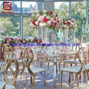 Butterfly Back Stainless Steel Wedding Chair for Sales