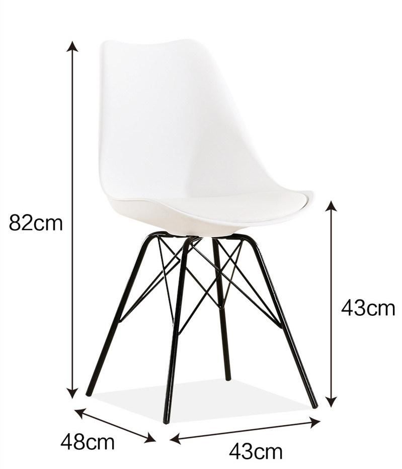 Dining Furniture Silla PP Plastic Indoor Garden Restaurant Wedding Dining Chair