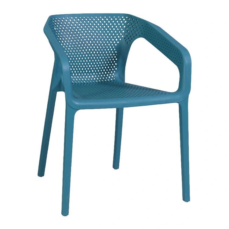 PP Plastic Stacking Nordic Chairs Modern Dining Plastic Outdoor Chair