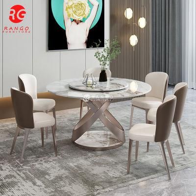 Dining Furniture Round Wholesale Commercial Luxury Dining Table Sets with Dining Office Restaurant Chair