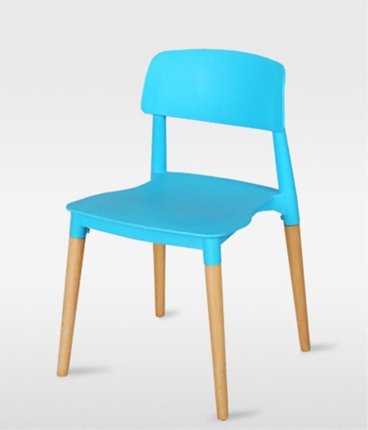 2021 Living Room Nordic Computer Chairs Plastic Coffee Shop Portable Chair Restaurant Dining Room Wooden Chairs