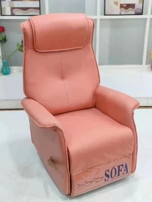 Modern Living Room Chair Luxury Stainless Steel Lazy Chair Nordic Leisure Single Pink Sofa Chair