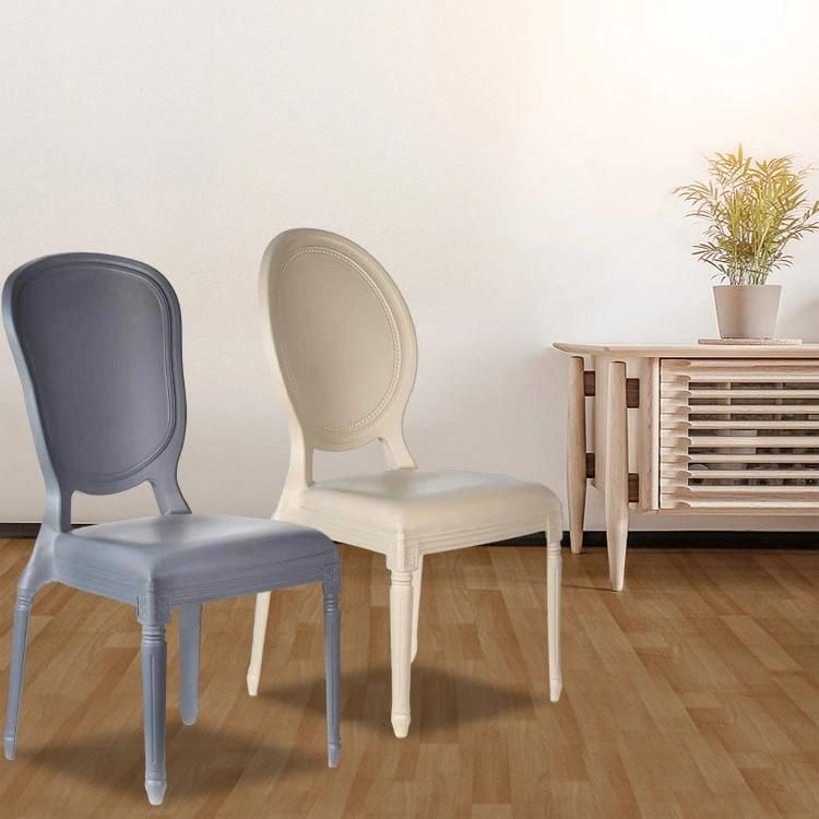 Dining Room Restaurant Chairs PP Plastic Nordic Design Chair Windsor Back Scandinavian Design Dining Chair Manifacturs