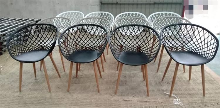 Best Sale Dining Room Furniture Coated Dining Chair Back Plastic with Metal Legs Breathability Mesh Home Furniture Modern Morden