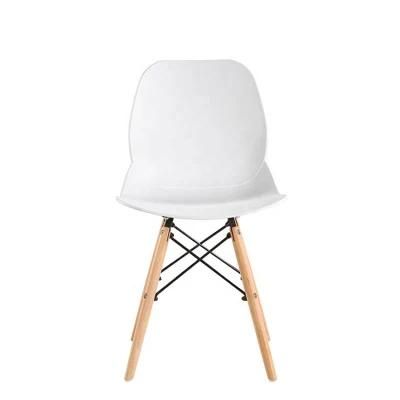 Home Furniture Modern Outdoor Fashion Plastic Chair Wooden Restaurant Chair