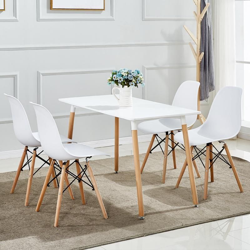 Classic Chairs Dining Plastic Furniture Chairs Wooden Dining Room Chair