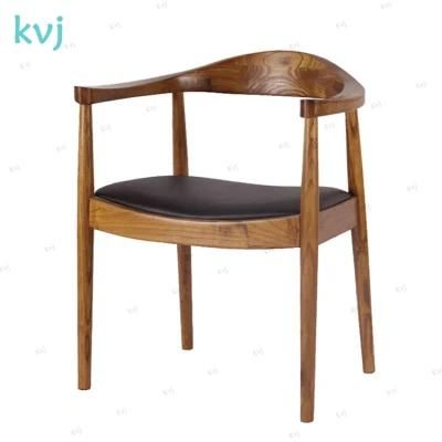 Kvj-6044 Solid Wood Armchair Classic President Kennedy Chair