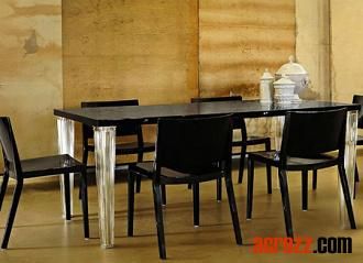 Modern Designer Furniture Plastic Stackable Dining Lizz Chair