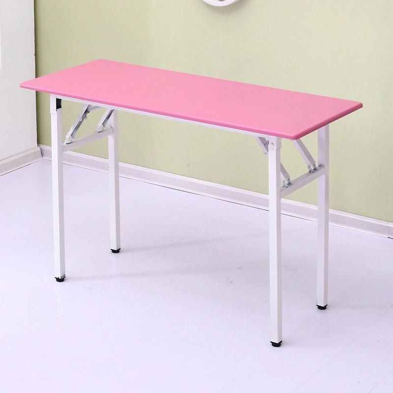Hot Sale MDF Metal Indoor Dining Furniture Training Meeting Folding Table