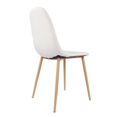 Wooden Furniture Simple Design Nordic Rustic Relax Wooden Dining Chair for Restaurant Furniture