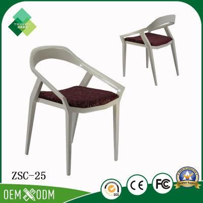 Modern Style Plastic Chairs Low Back Chair for Restaurant (ZSC-25)