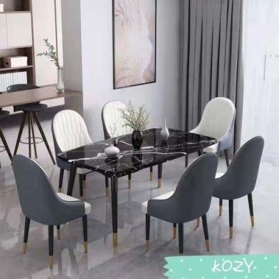 Unique Design Modern Marble Dining Table for Room Furniture