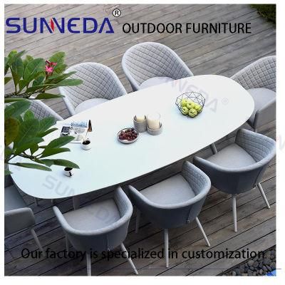 High End Outdoor Wholesale Fabric Dining Chairs