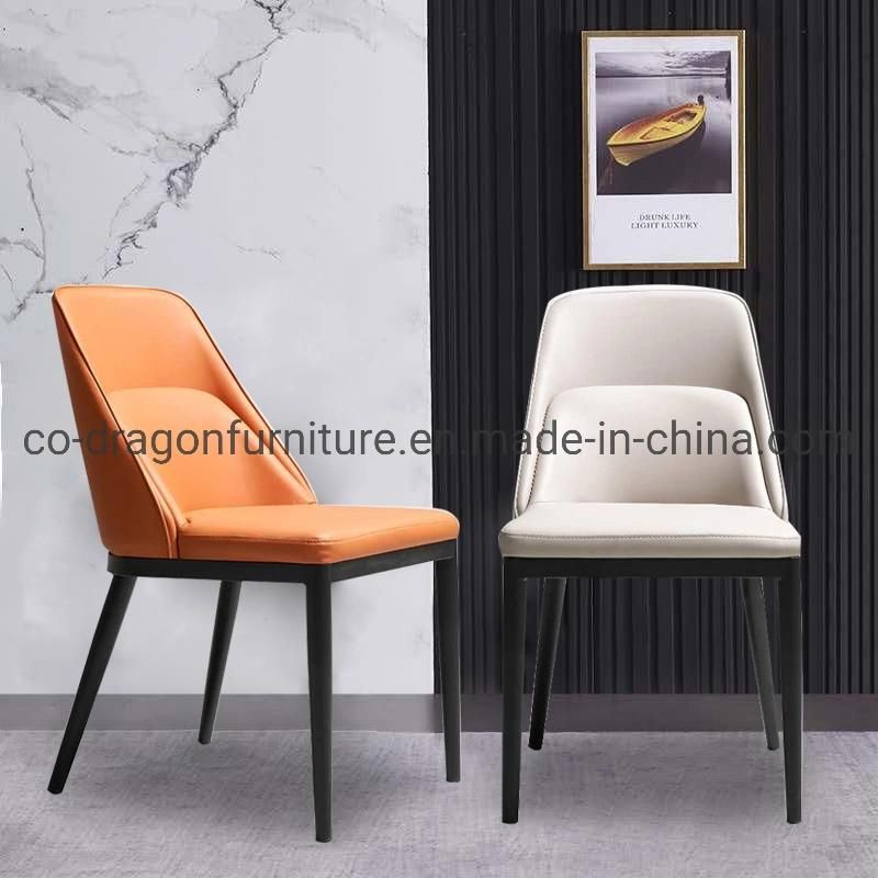 Modern Home Furniture High Back Leisure Leather Dining Chair Sets