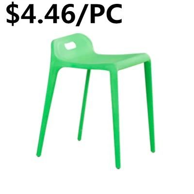 Home Furniture Restaurant Dining Metal Portable Indoor Plastic Chair