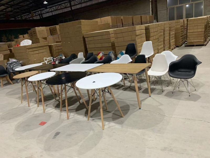 China Suppliers New Production Scandinavian Look Nordic Style 120cm140cm160cm 180cm Long Wood MDF Dining Table