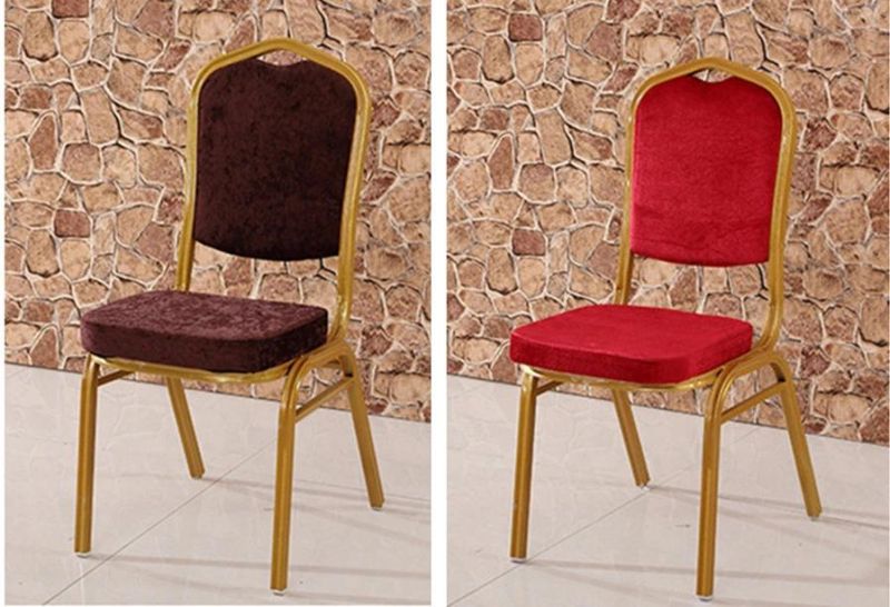 Modern Best Design Hotel Dining Comfortable Metal Wholesale Banquet Chairs