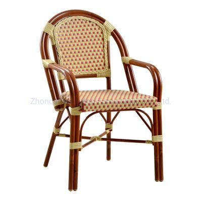 (SP-OC426) Wholesale Hot Sale Aluminum Frame with PE Rattan Outdoor Dining Chair