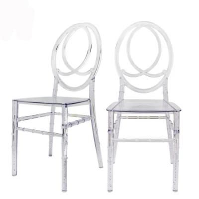 Stackable La Chaise Transparente Silla De Comedor Chair for Cafe Modern Scandinavia Acrylic Chair Transparent Modern New Chair