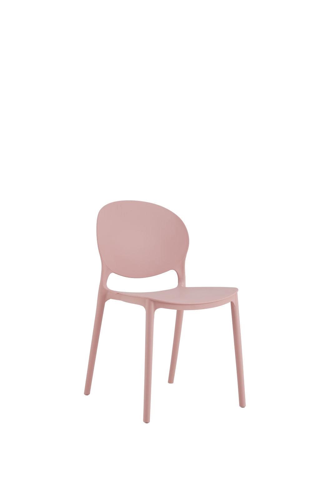 Colored PP Modern Cheap Wholesale Monoblock Seat Stackable Ergonomics Plastic Chair