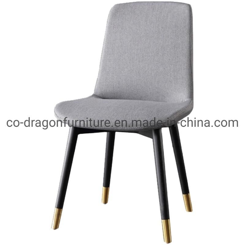 Wooden Legs Fabric Software Dining Chair Set for Home Furniture