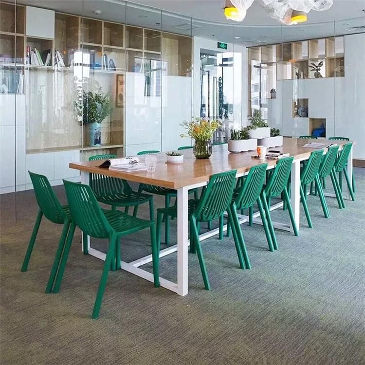 China Factory Wholesale Outdoor Furniture Garden Rattan Modern Stackable Cheap Price Polypropylene PP Plastic Chairs for Sale