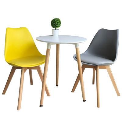 Superior Quality Furniture Manufacturer PP Chair with Cushion Modern Dining Table and Chair Sets Nordic Furniture Chair