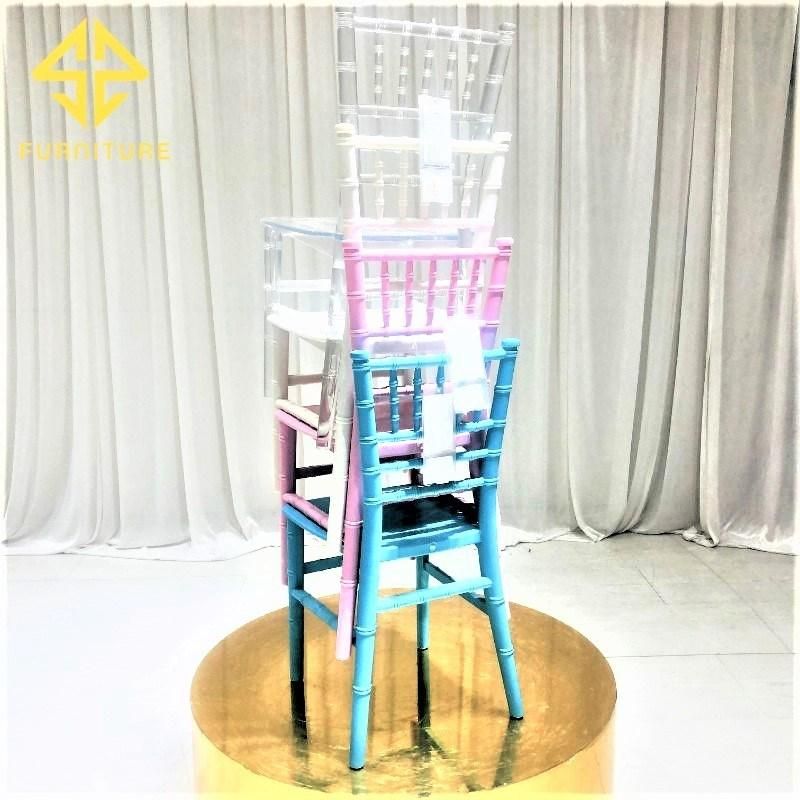 Stacking Event Plastic Dining Chiavari Chair for Event Party