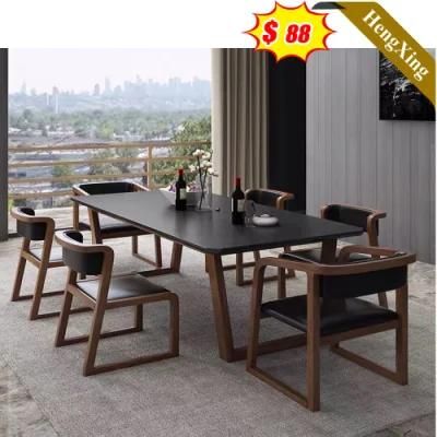 Popular Modern Home Restaurant Dining Furniture Wooden Restaurant Table Dining Table (UL-21LV0215)