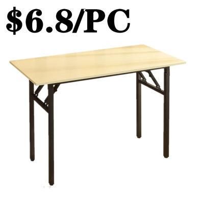 High Quality Wholesale Wooden Outdoor Portable Home Dining Folding Table